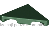 35787 Dark Green Tile, Modified 2 x 2 Triangular