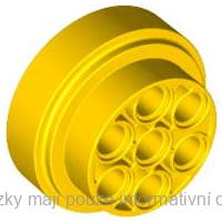 60208 Yellow Wheel 31mm D. x 15mm Technic