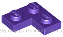 2420 Dark Purple Plate 2 x 2 Corner