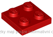 3022 Red Plate 2 x 2