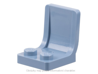4079b Sand Blue Minifigure, Utensil Seat / Chair 2 x 2