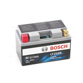 Originální Motobaterie BOSCH Li-iontové provedení 0986122615 LTZ10S, YTZ10S